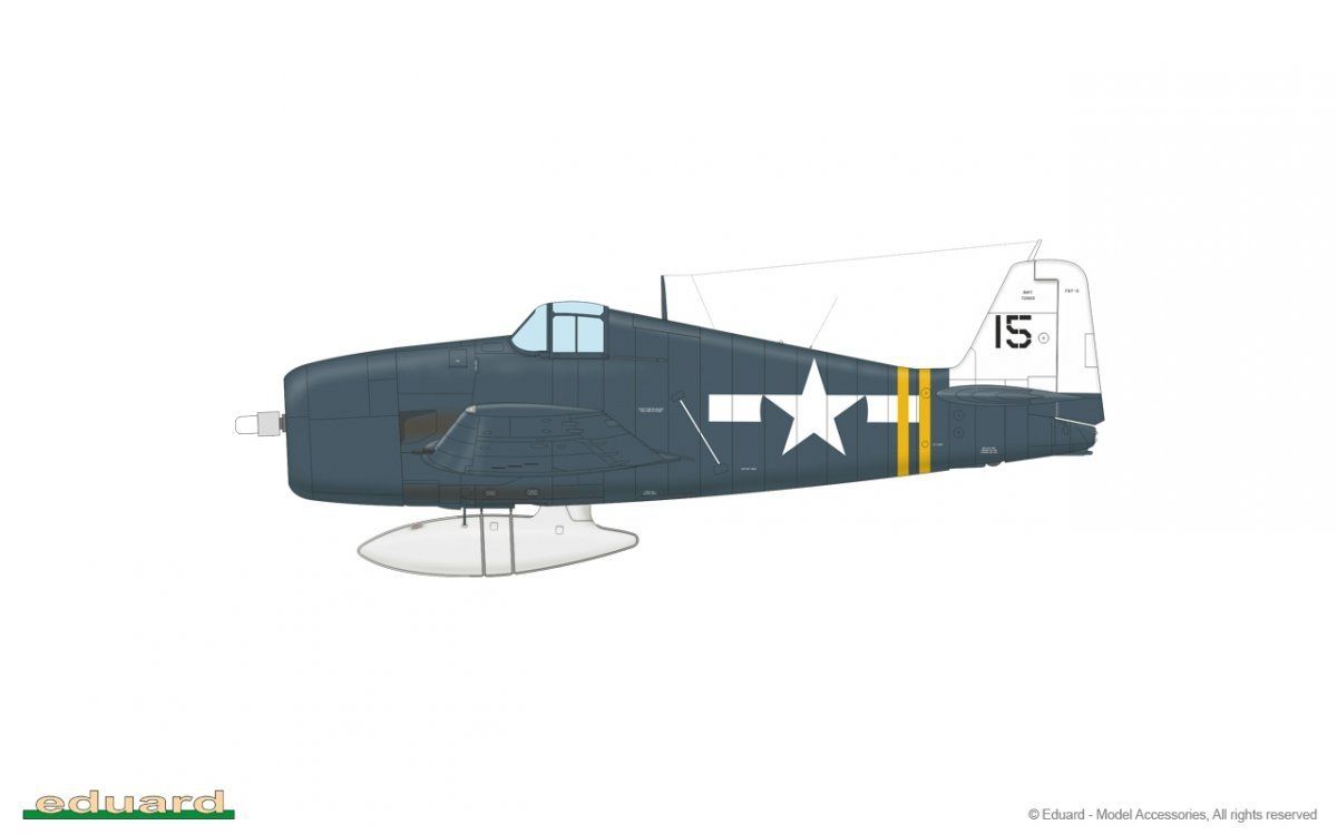 Eduard 8229 F6F-5 Hellcat Late Weekend Edition 1/48 model do sklejania