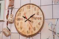 Настенные Часы деревянные ручной работы дерево Ясень лучший подарок