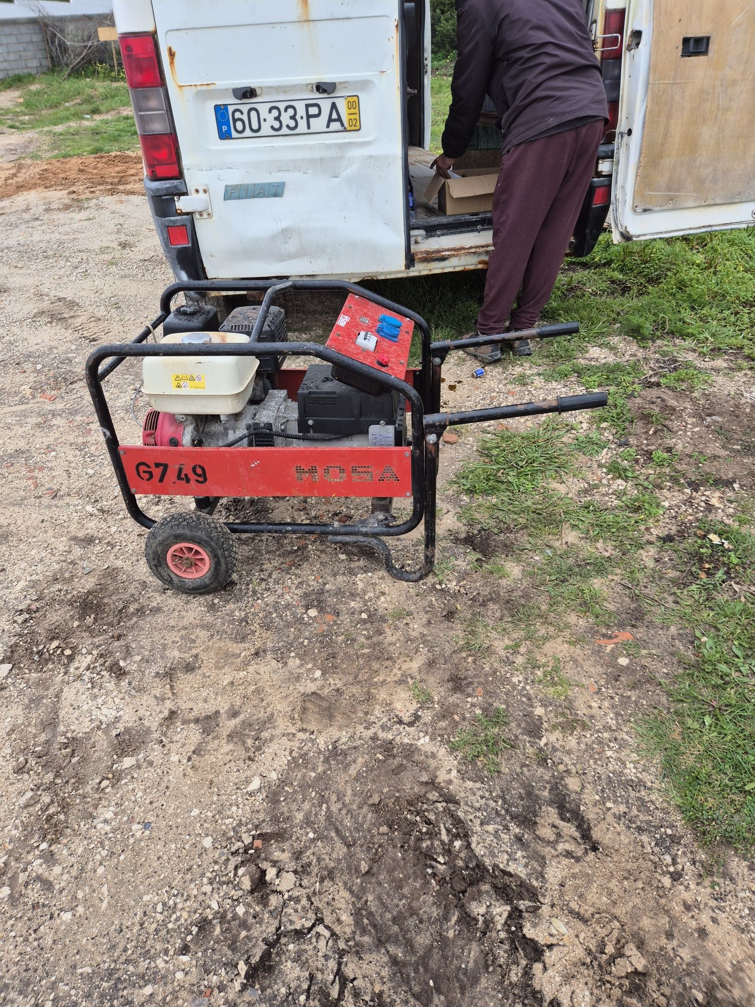 Gerador musa com motor de Honda