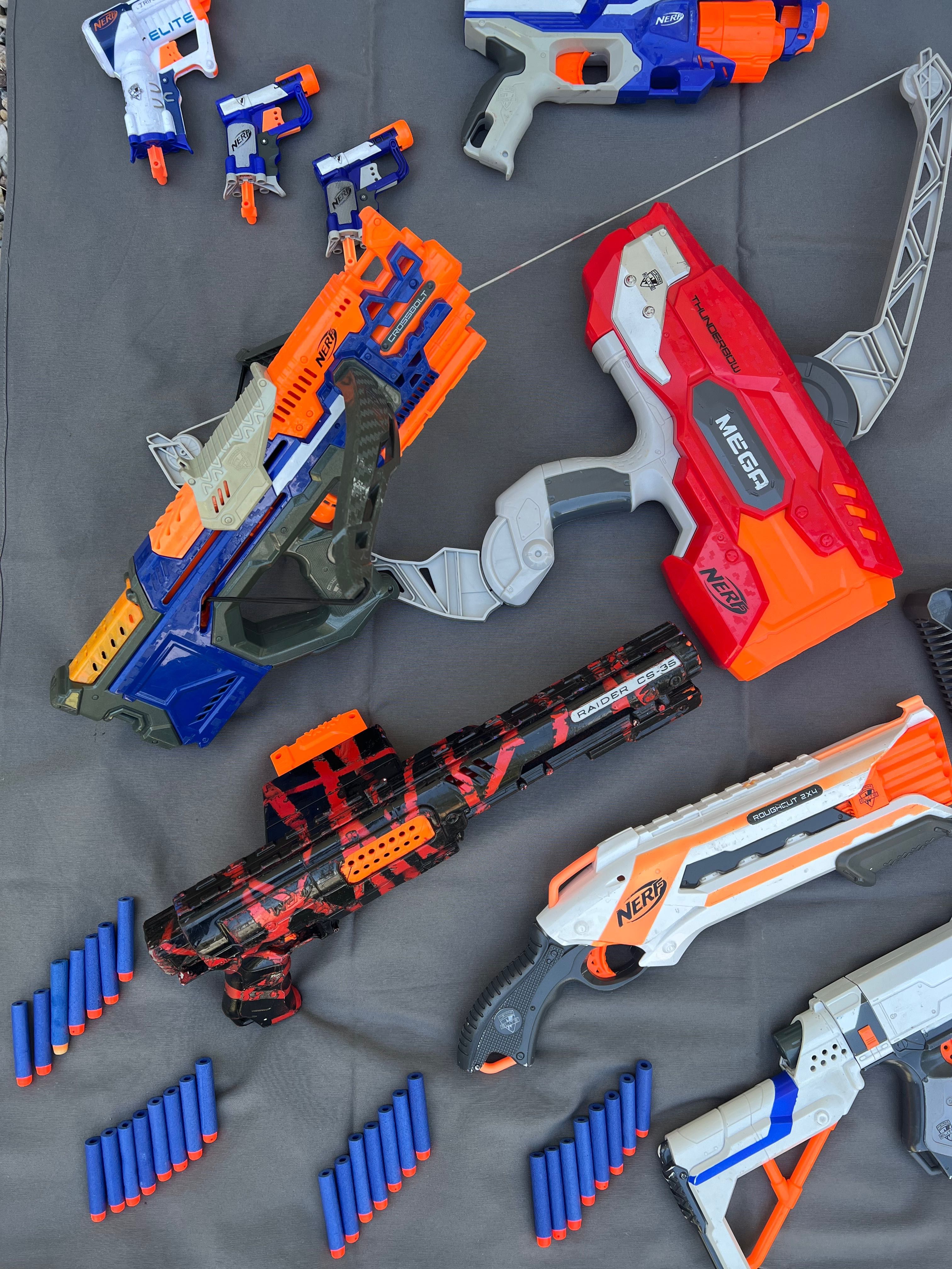 Zestaw NERF 12 sztuk