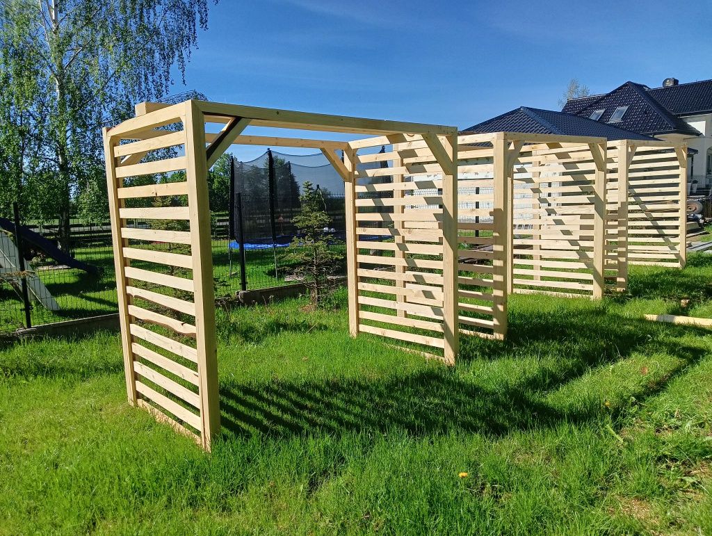 Hustawka ogrodowa pergola