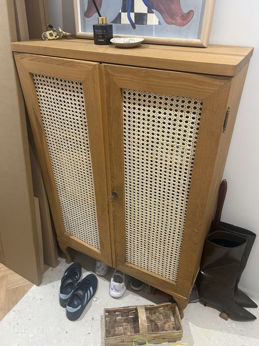 Witryna rattan Wood Szczescia