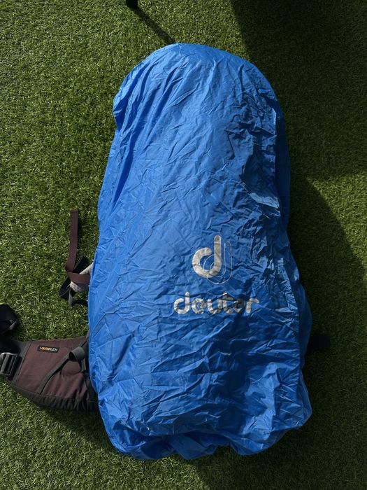 Plecak Deuter Aircontact 60+10 SL ( 70l ) Czerwony / Burgundowy