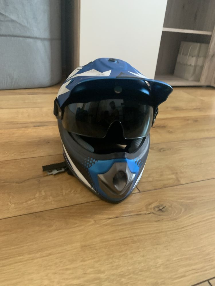 Kask full face cross junior