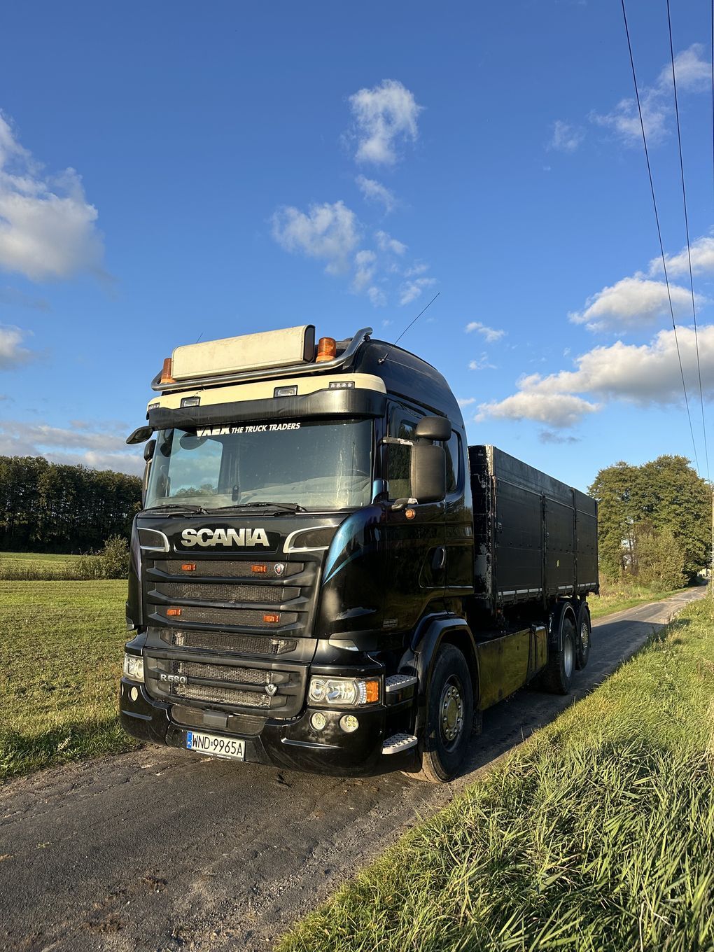 Scania R580  SCANIA R580 V8, wywrotka 3 strony, 2016 NISKI PRZEBIEG