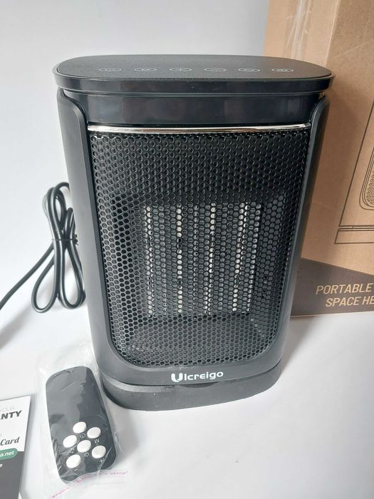 termowentylator  z pilotem  grzejnik elektryczny NOWY