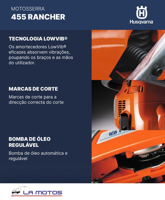 Motosserra Husqvarna 455 RANCHER