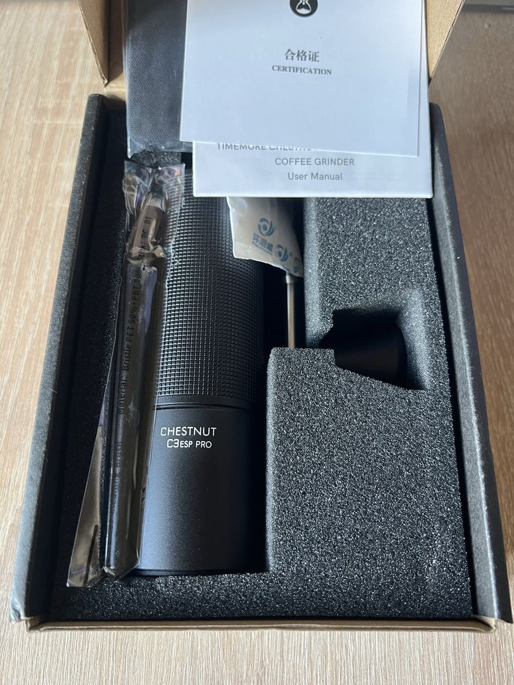 Ручна кавомолка Timemore Chestnut C3 ESP Pro