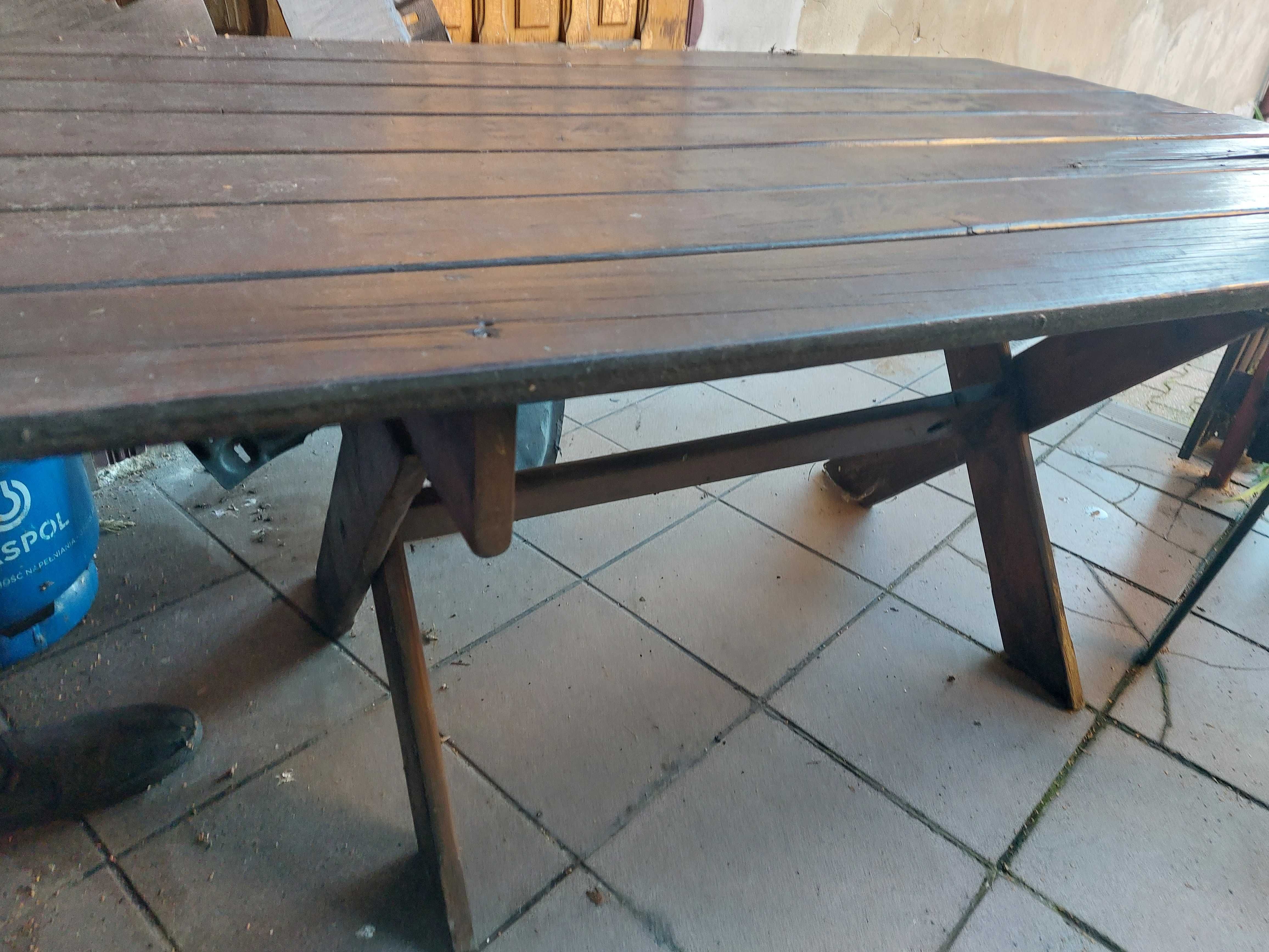 Stół stolik lawa drewniany ogrodowy altana ogród