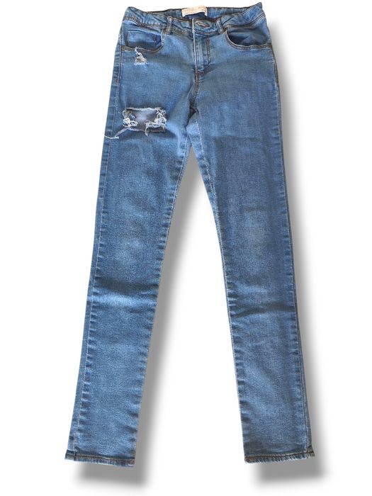 Lote Calças de ganga 3 peças, menina até 134cm