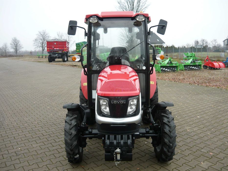 Ciągnik rolniczy komunalny Lovol M254 4x4 idealny do prac całorocznych