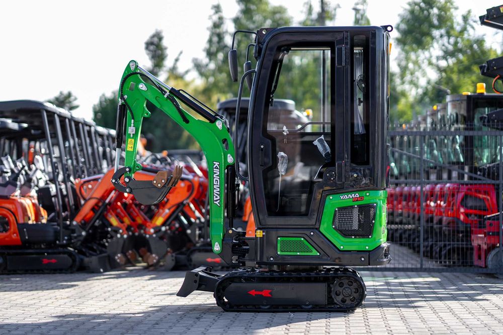 Minikoparka Kingway R10K Briggs 1200kg silnik BRIGGS Dostawa