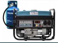 Генератор 2в1 газ/бензин Konner & Sohnen KS 3000G