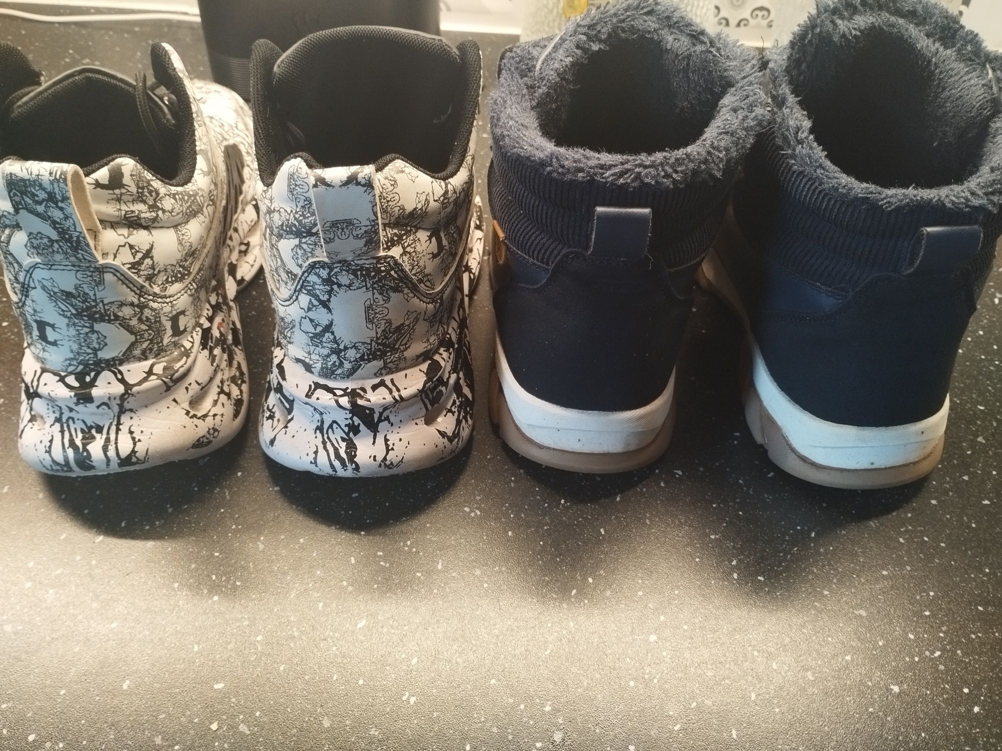 Buty dla chłopca adidasy 40/trapery zimowe 39