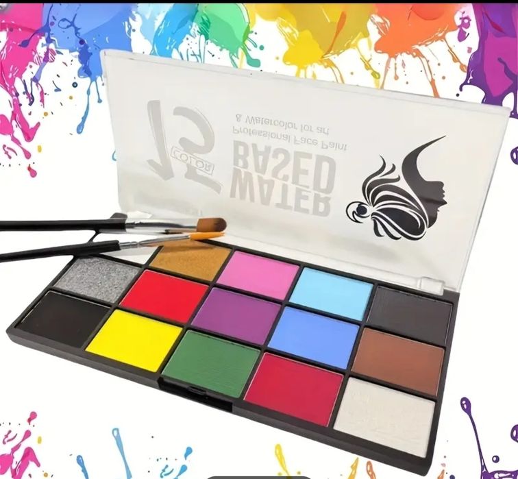 Фарба для аквагриму боді арт+ подарунок