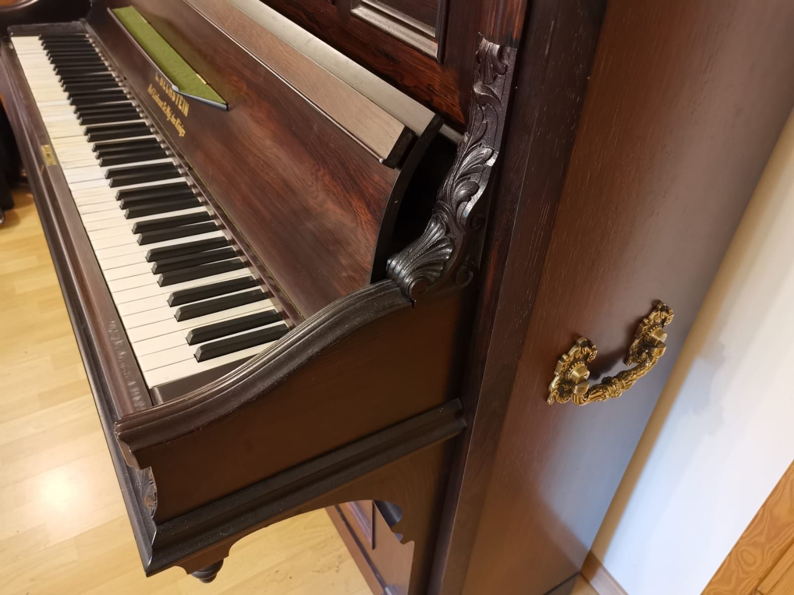 Pianino C. Bechstein z 1862 roku