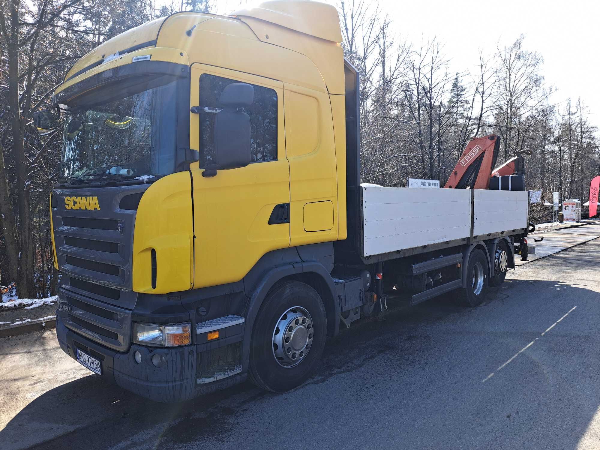 Scania R420 hpi HDS FASSI