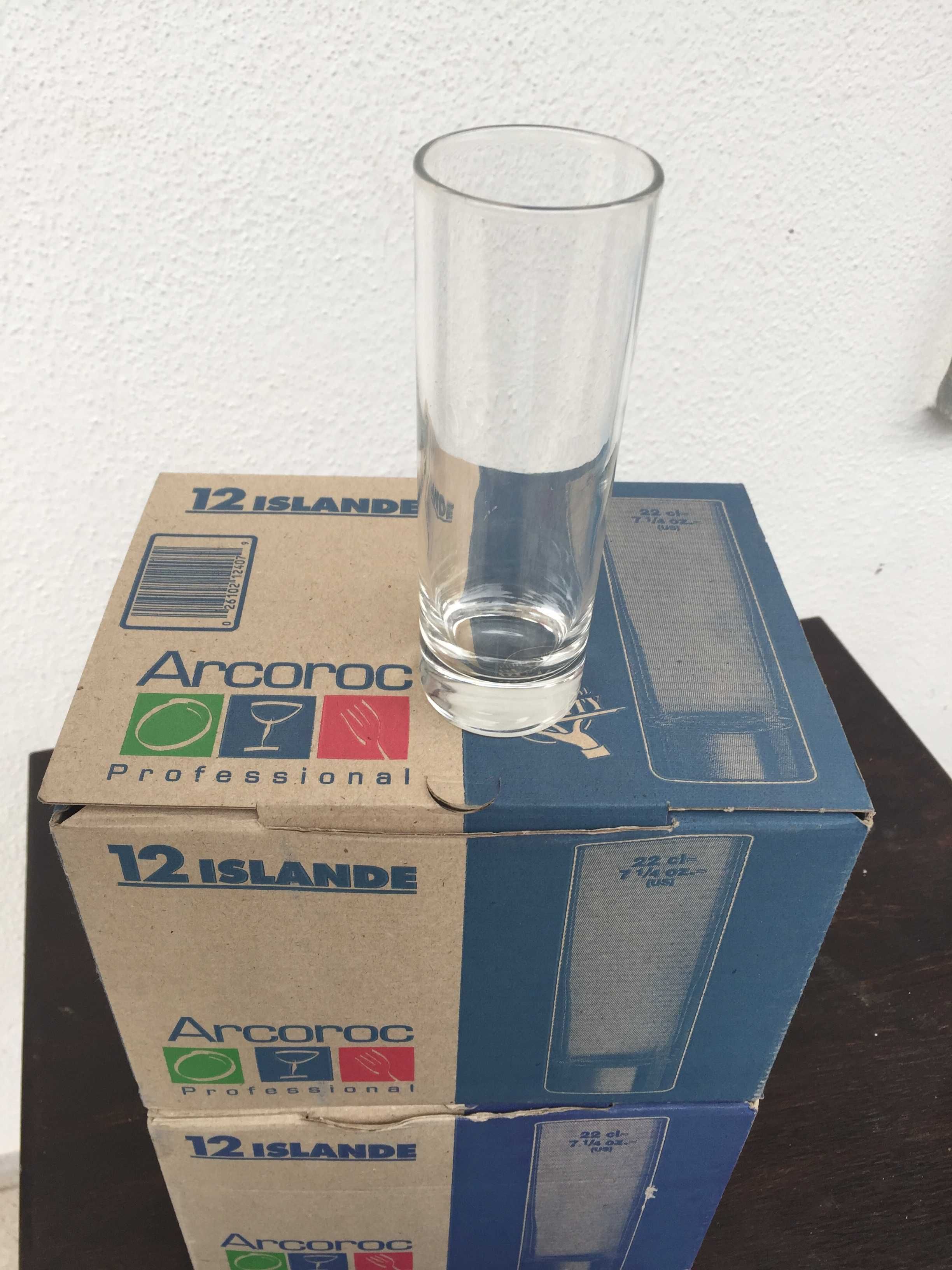 ARCOROC  Copos  Altos 22cl + VITICOLE 6 Cálices 21,5cl + Shot 3.4 cl