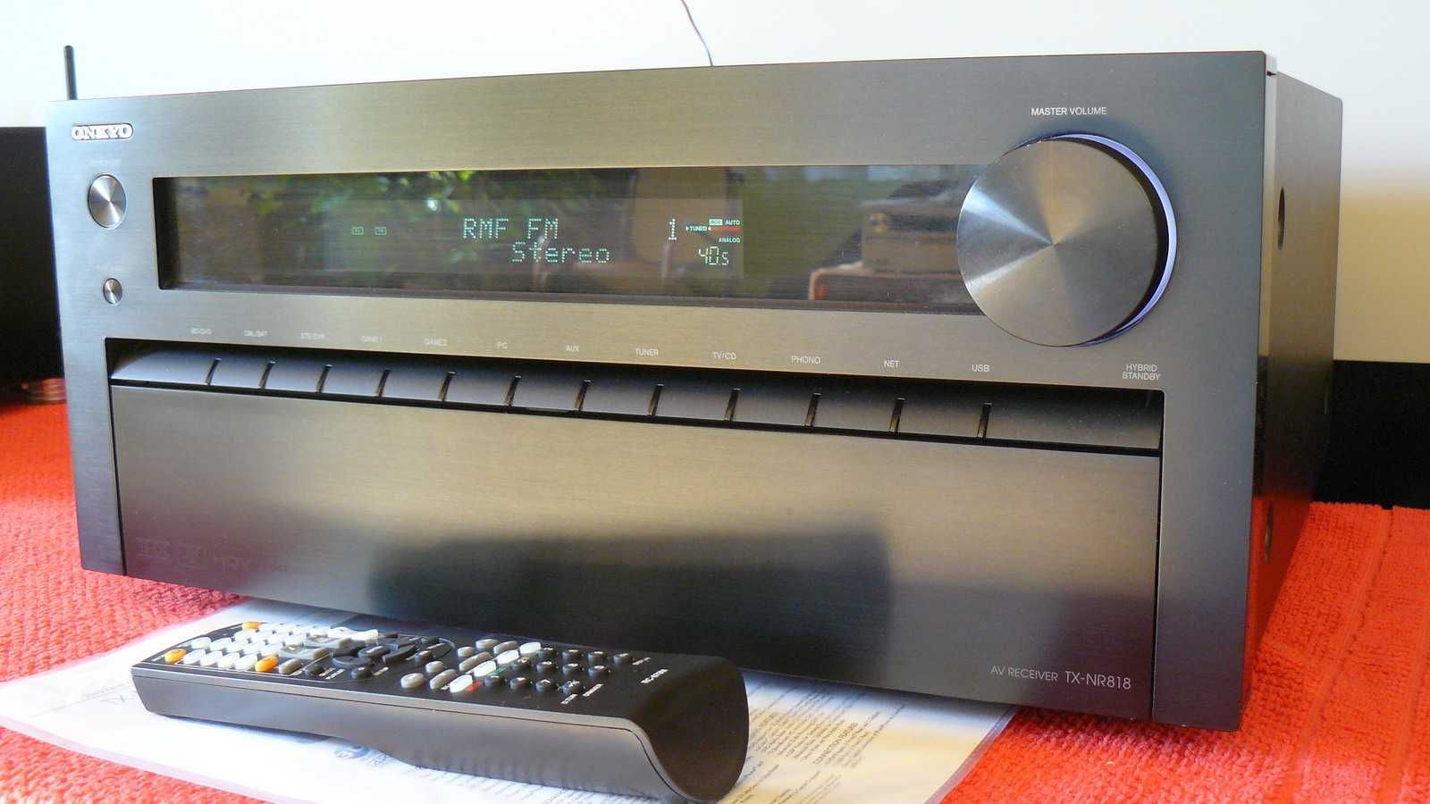 ONKYO TX-NR818 Amplituner kina domowego 7.2  moc 7x180W