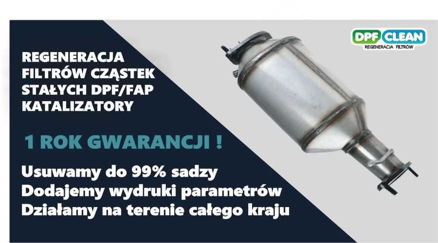 Regeneracja czyszczenie DPF FAP SIEDLCE WARSZAWA