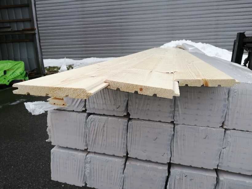 Podbitka dachowa suszona szlifowana gr. 14mm 29,99zł/m2 brutto tanio!