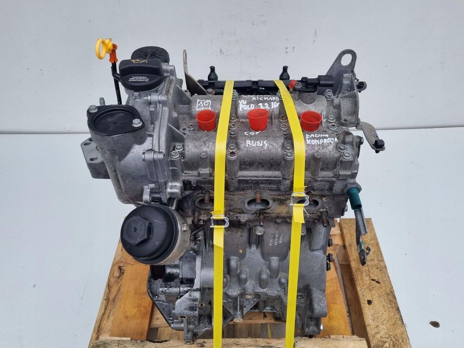 SILNIK KOMPLET VW Polo V 1.2 12V 70KM 134tyś CGP CGPA