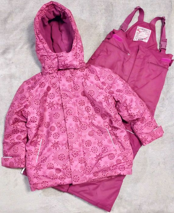 Nowy kombinezon z odp. k, kurtka i spodnie Tchibo Sweet EUR 110/116 r.