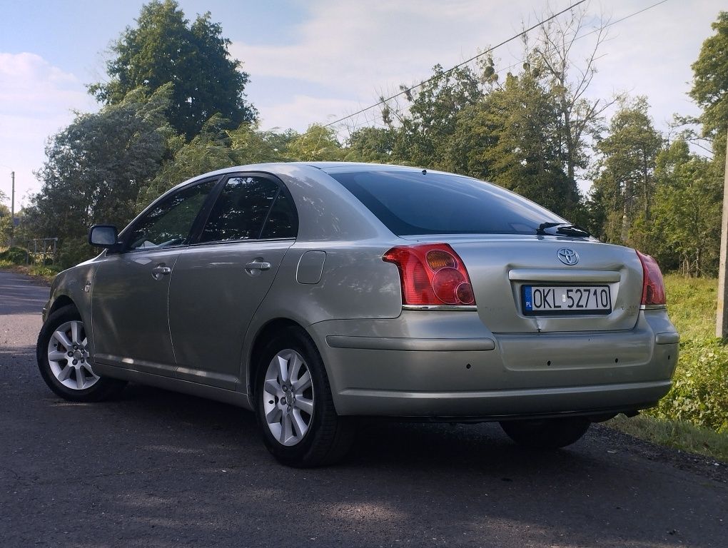 Toyota Avensis T25 2.0 Diesel 199tkm Tempomat 115KM KLIMATRONIK Felgi