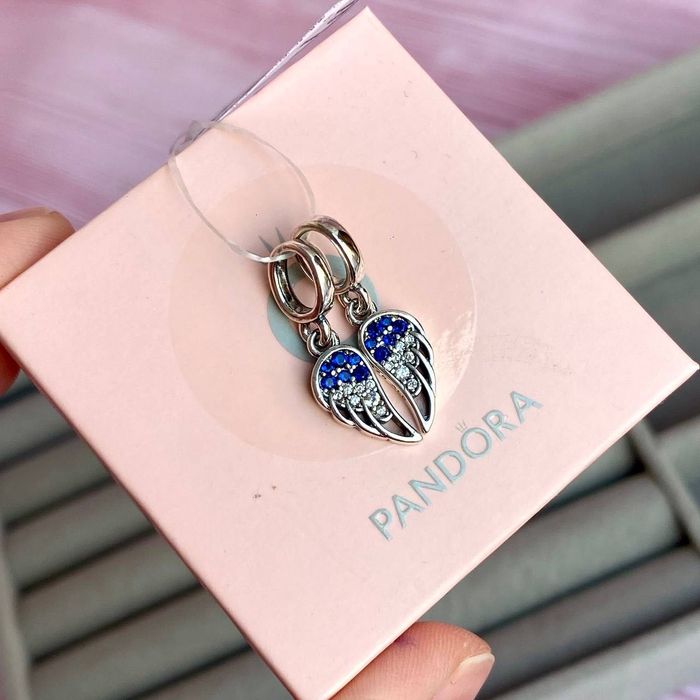 Намистина пандора оригінал, намистина крила пандора, шарм пандора