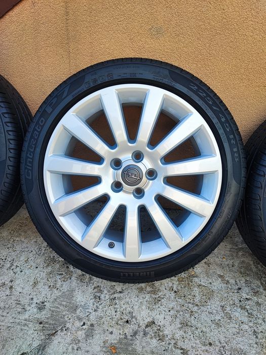 Koła Opel Felgi 5x110 Speedeline 18 cali 225 x 45 Opony Letnie Pirelli