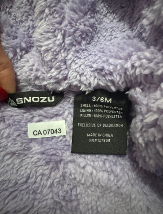 Kombinezon ocieplany NOWY 3-6M