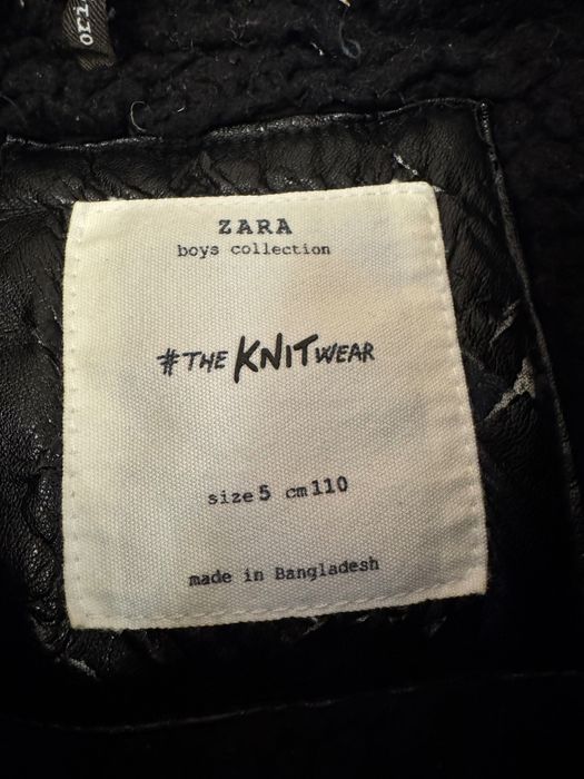 Куртка пальто Zara з вовною косуха на хлопчика
