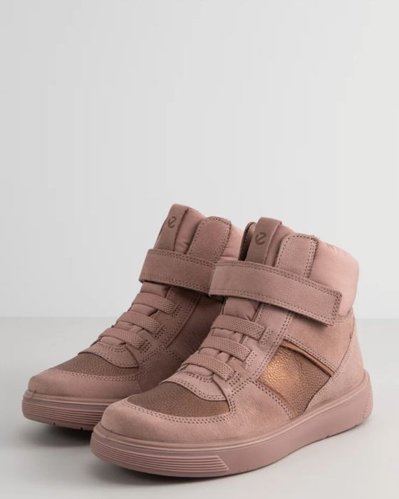 Снікерси хайтопи черевики весна осінь Ecco Gore-Tex хайтопы 38р