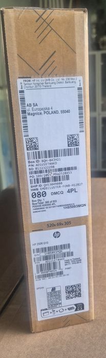 Laptop HP 250R G10 15.6" Core 5 120U 16GB RAM 512GB Win11