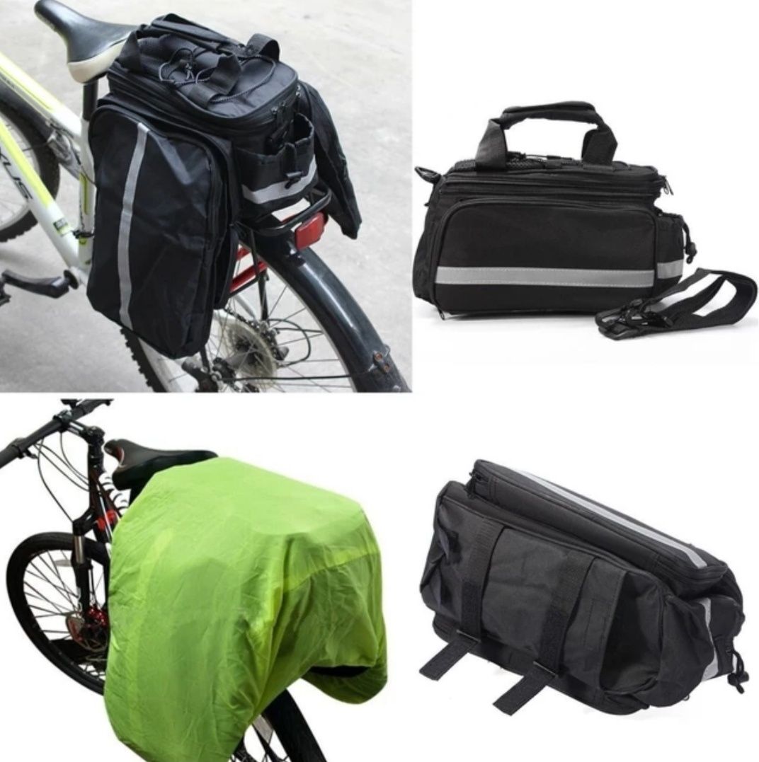Велосумка штани,Трансформер,велобаул, сумка на багажник для велосипеду
