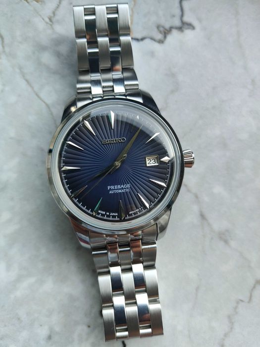 Seiko Presage Blue Moon Custom Mod NH35A Automat Zegarek