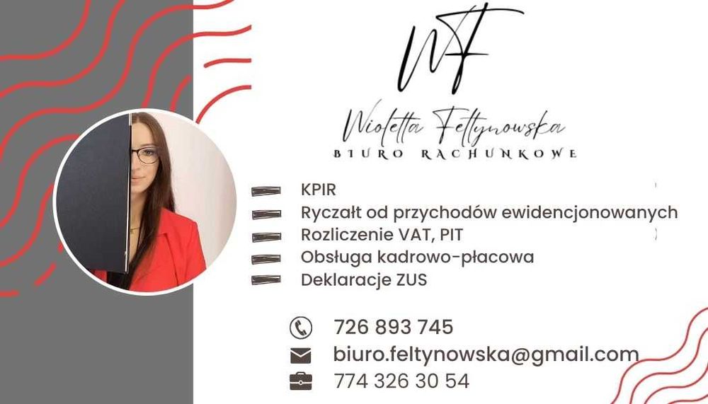 Usługi księgowe, biuro rachunkowe, księgowa