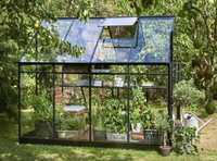 szklarnia ogrodowa qube 5,1m² szkło hartowane