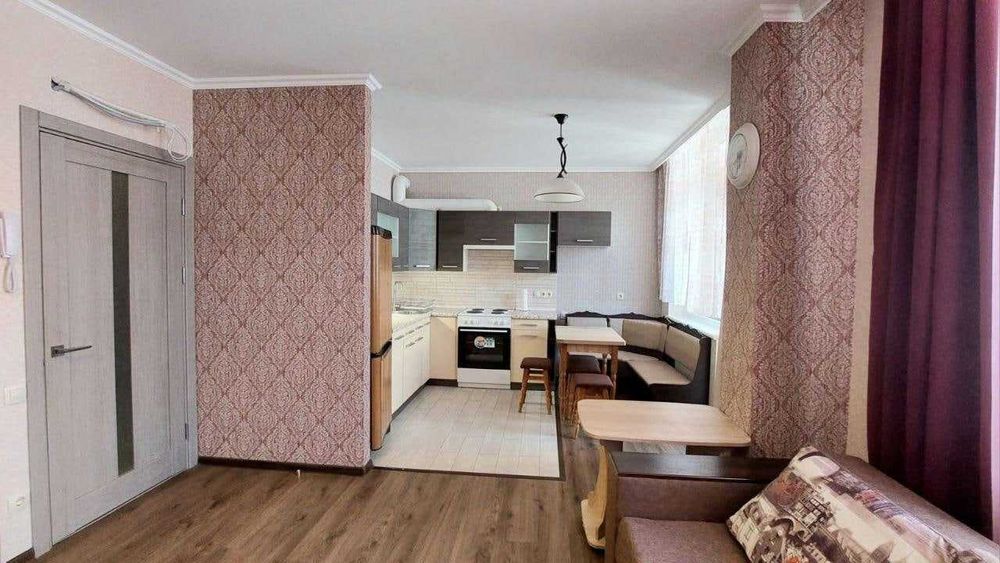 Однокомнатная квартира студийного типа/ЖК Маршал Сити/Таирова