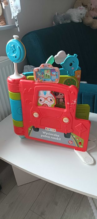 Książka Fisher-Price edukacyjna interaktywna
