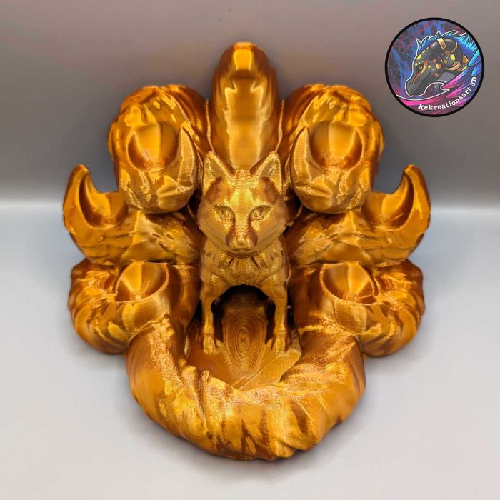 Kitsune Dice Tower 3D - Torre de Dados para RPG e Gaming