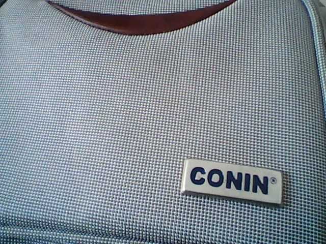 TORBA NA WALIZKĘ typu kuferek (beżowa), firma Conin