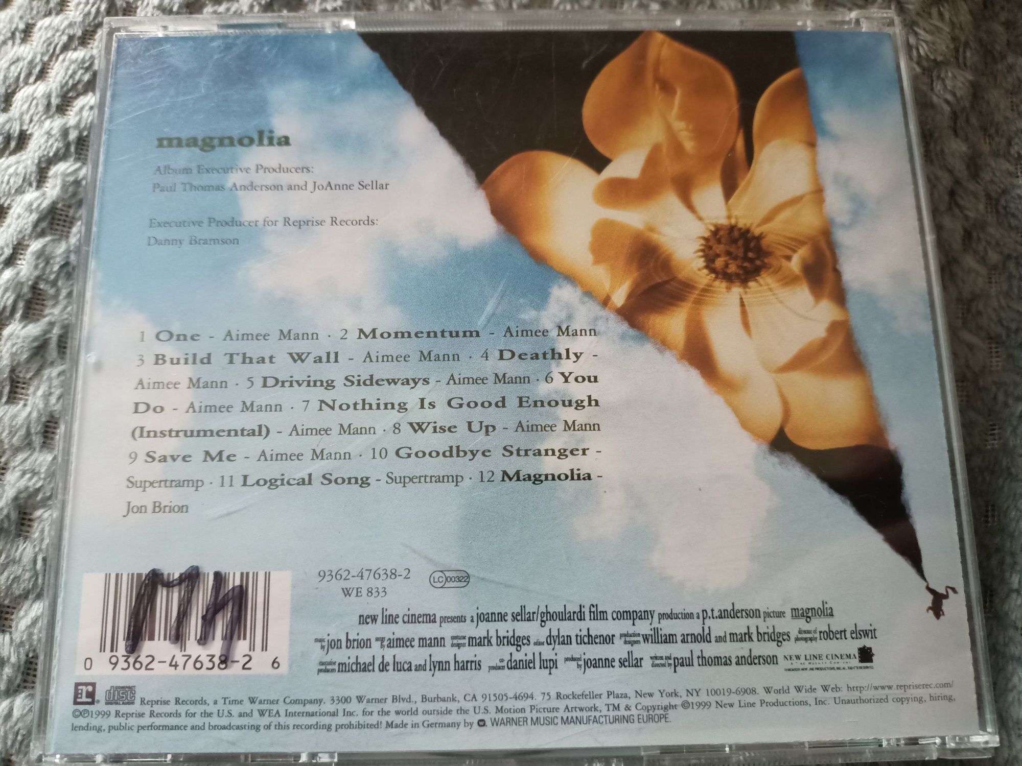 Magnolia (Music From The Motion Picture) (CD, Album)(vg+)