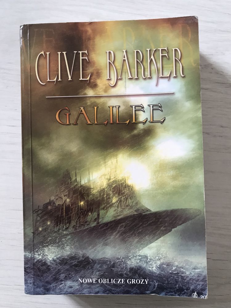 Książka Clive Barker „Galilee”