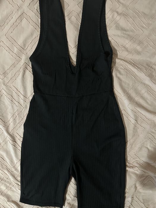 Ромпер в рубчик