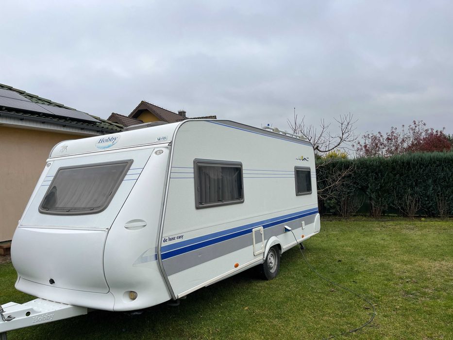 Przyczepa kempingowa Hobby 495 – 2003 r.