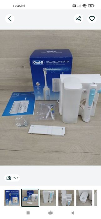 Oral-B Health Center Irygator do użytku domowego z technologią Oxyjet