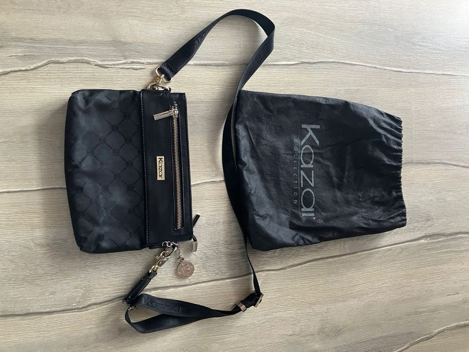 KAZAR przepiękna torebka listonoszka z workiem antykurzowym