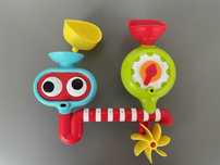 Brinquedo banheira, efeito "queda água"