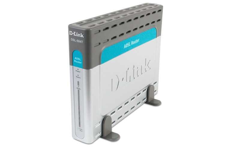 Маршрутизатор D-link DSL-504T  10/100 Мбит/с 4-х портовым коммутатором